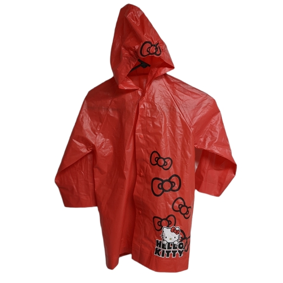 Hello Kitty Jackets & Coats Hello Kitty Raincoat Red Youth Lxl Poshmark